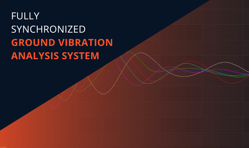 Discover our fully synchronized ground vibration analysis system – QACQ and VIDIA.cloud test